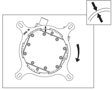 Xilence XC971 LiQuRizer Water Coolers -INTEL MOUNTING