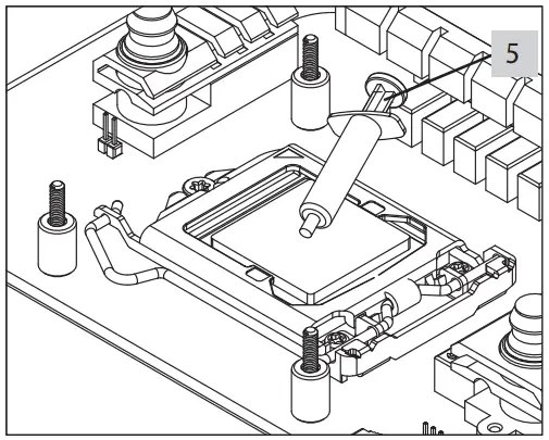 Xilence XC971 LiQuRizer Water Coolers - surface and apply