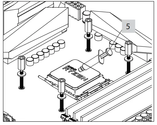 Xilence XC971 LiQuRizer Water Coolers - thermal grease