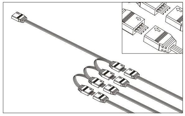 Xilence XC971 LiQuRizer Water Coolers - using RGB Splitter