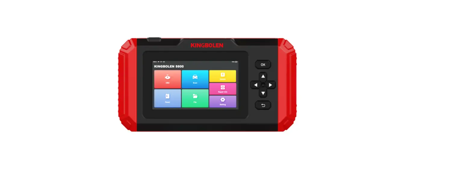 Kingbolen S500 Smart Scanner Code Reader Diagnostic Tool User Manual