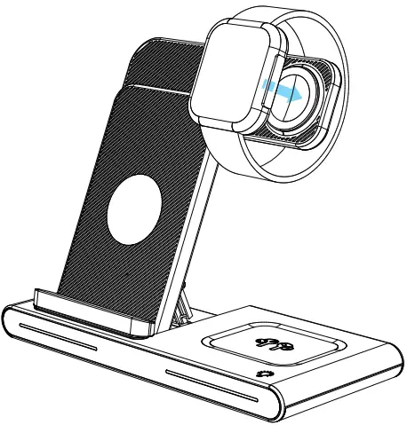 Dongguanshi Weizhichuang Technology W336 Wireless Charger - Charge the watch