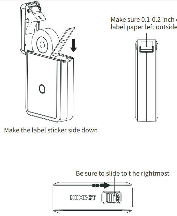 NIIMBOT D110 Label Maker Machine - Consumable