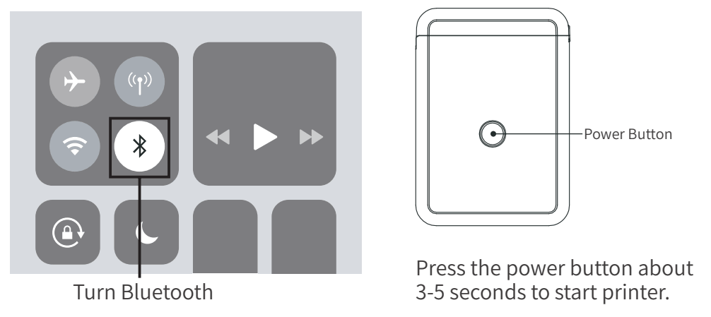 NIIMBOT D110 Label Maker Machine - Turn Bluetooth