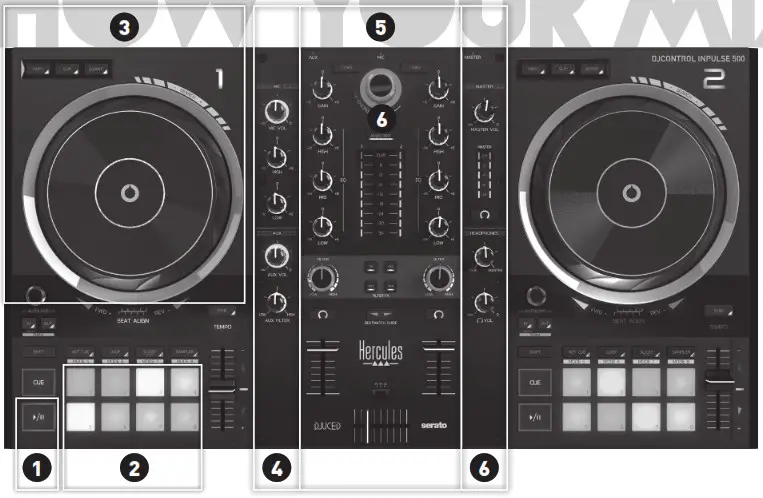 Hercules DJControl Inpulse 500