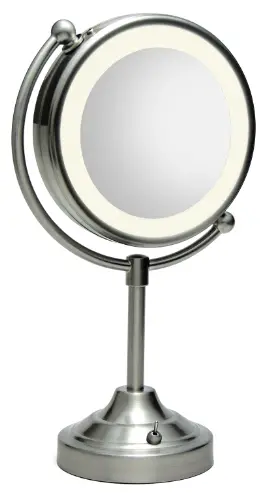 Homedics M-6011 illuminated beauty mirror spa REFLECTIVES Instruction - beauty mirror