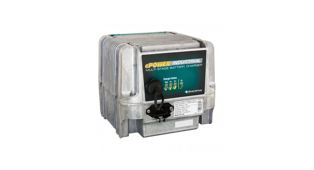 Enerdrive Epower Industrial Battery Charger Owner's Manual Enerdrive Epower Industrial Battery Charger Owner's Manual