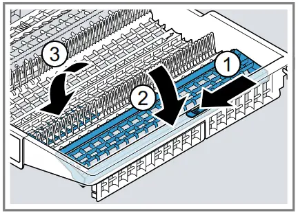 IKEA DISKAD Dishwasher - Bottom basket2
