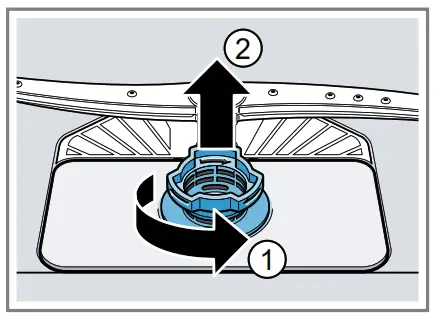 IKEA DISKAD Dishwasher - Cleaning filters