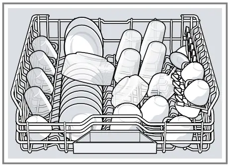 IKEA DISKAD Dishwasher - Top basket