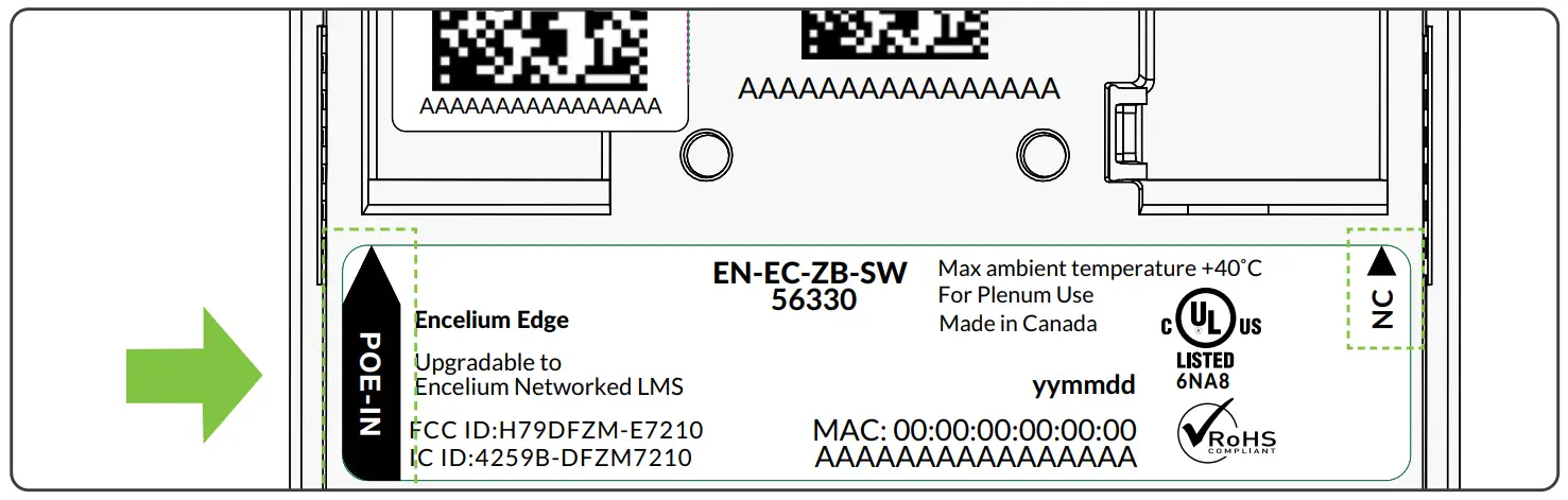 ENCELIUM Edge Standalone Wireless Light Management System-CONTROLER