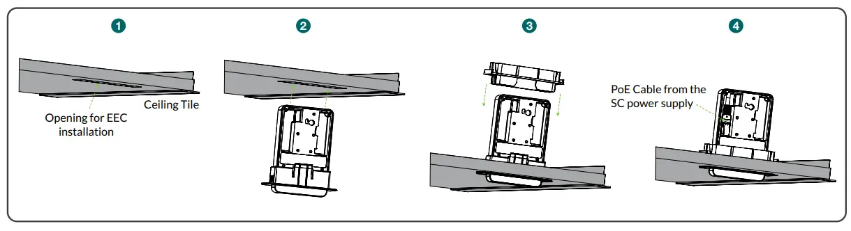 ENCELIUM Edge Standalone Wireless Light Management System-Ceiling