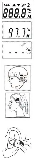 ProCheck IR1DY1-1-PRO Feverglow Instant Ear Thermometer fig2