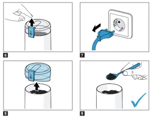 BOSCH MKM 6000 Rotating Blade Coffee Grinder-fig2