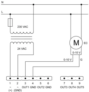 PROTRONIX NLII CO2 Combined CO2 RH Sensor - power wires3