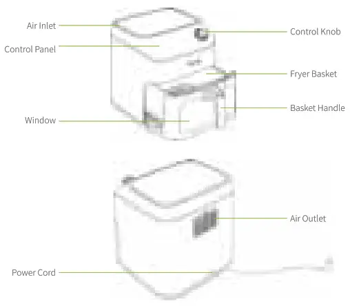 Kyvol AF600T Air Fryer - air fryer