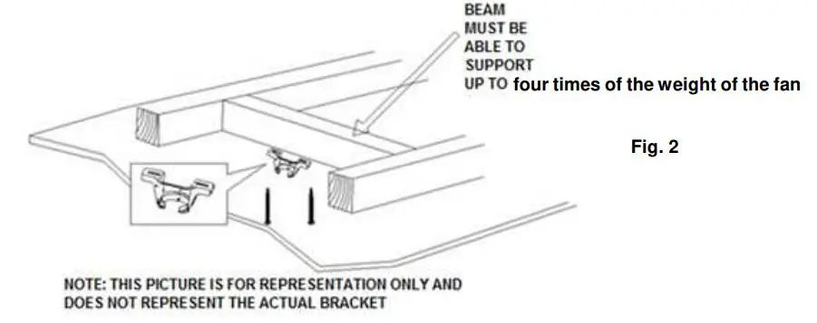 BeaconLIGHTING Lucci Esperance Series DC Ceiling Fan - Fig. 2