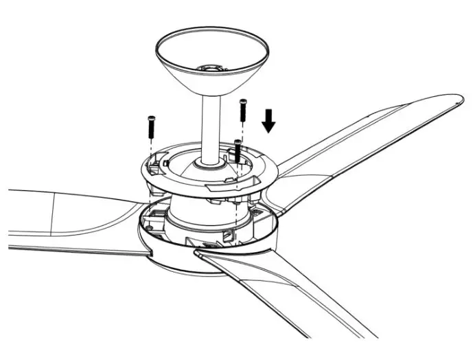 BeaconLIGHTING Lucci Esperance Series DC Ceiling Fan - Fig. 4.3