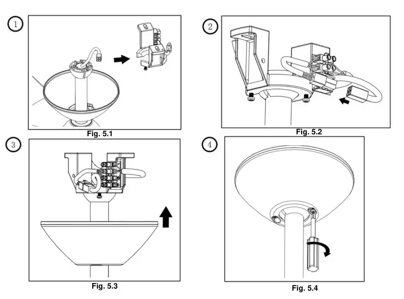 BeaconLIGHTING Lucci Esperance Series DC Ceiling Fan - Fig. 5