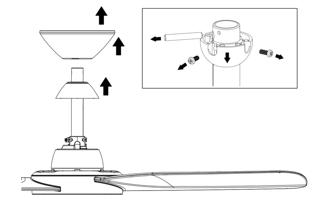 BeaconLIGHTING Lucci Esperance Series DC Ceiling Fan - Fig. 8.2