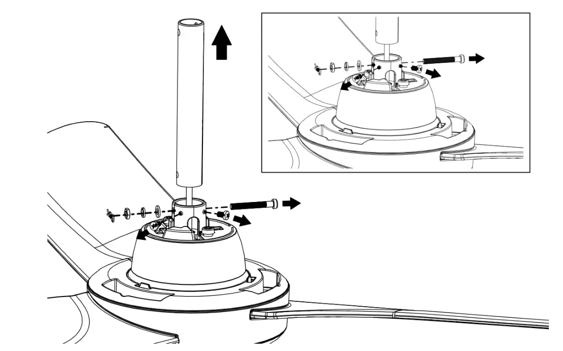 BeaconLIGHTING Lucci Esperance Series DC Ceiling Fan - Fig. 8.3