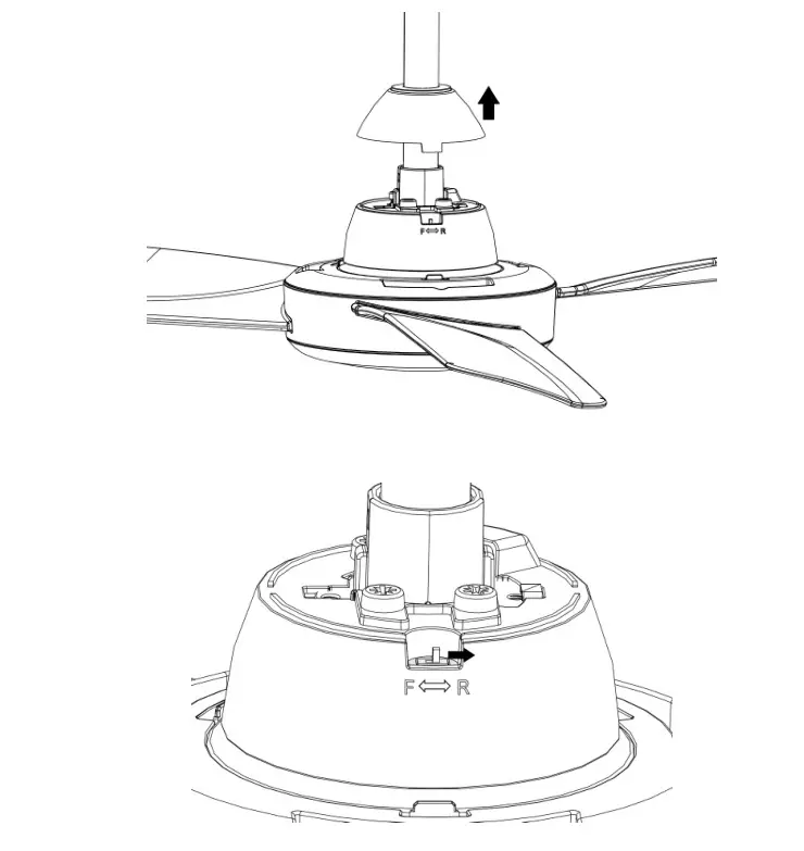BeaconLIGHTING Lucci Esperance Series DC Ceiling Fan - REVERSE FUNCTION