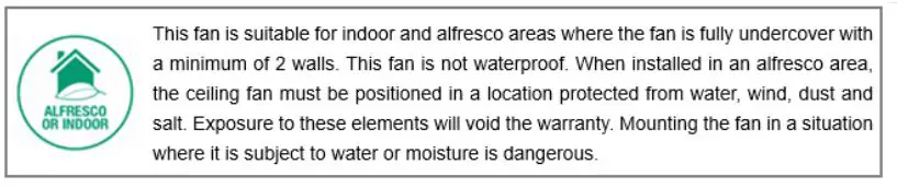 BeaconLIGHTING Lucci Esperance Series DC Ceiling Fan - alfresco or indoor