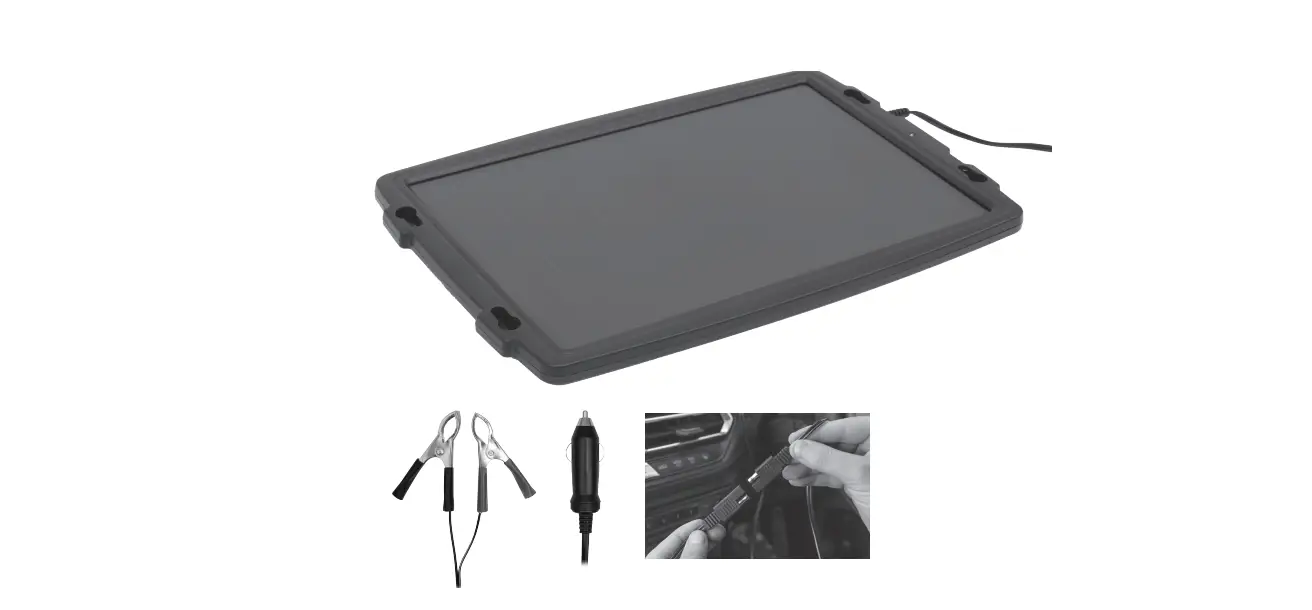 Streetwize Swsol2 12v 4.5w Solar Trickle Battery Charger Instruction Manual