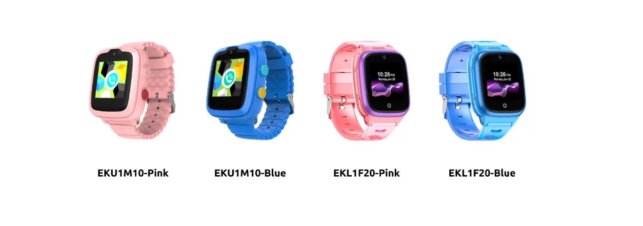 Emojikidz Sku1m10-pink 4 Smartwatch For Kids User Guide
