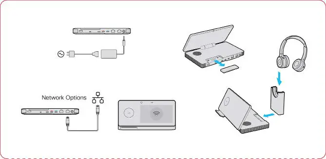 CISCO DSKH2377 Webex Desk Hub fig1