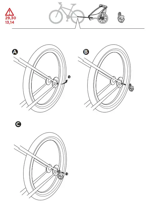 THULE 102030XX Chariot Lite 1 and 2 Child Trailer- 10.2