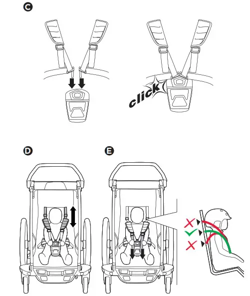 THULE 102030XX Chariot Lite 1 and 2 Child Trailer- 5.1