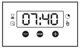 Haier HWO60S7EX2 60cm Wall Oven - time.