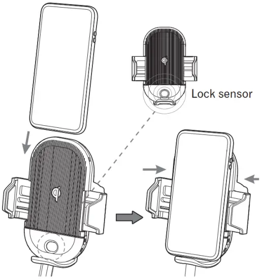 Inserting a Smartphone