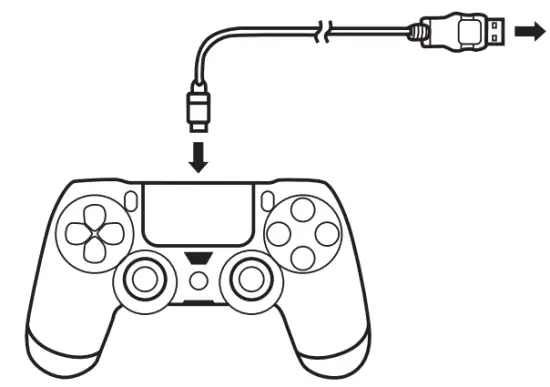SONY PS4 Wireless Controller - controlar