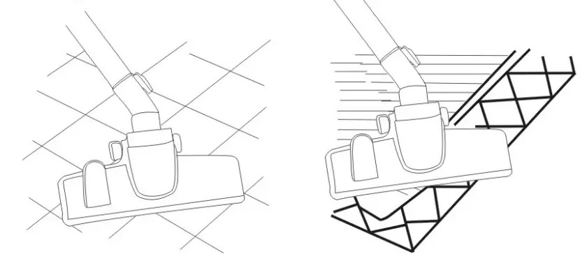 H Koenig STC68 Vacuum Cleaner - floor