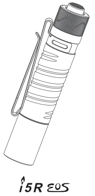 OLIGHT I5R EOS 350 Lumens Rechargeable Tail Switch LED Flashlight