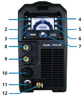 SWS-Welding Cutting-ALUMMIG-230 Dual-Pulse-MIG-Welder-1