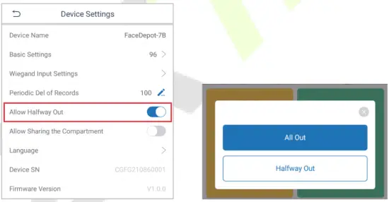 ZKTECO LockerPad 7B Core Part Intelligent Locker Solution - administrator