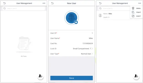 ZKTECO LockerPad 7B Core Part Intelligent Locker Solution - passwords