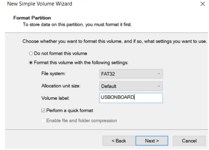 SIEMENS SIMATIC IPC Industrial Edge Device User Manual - Confirm your entries with Next until Format Partition page