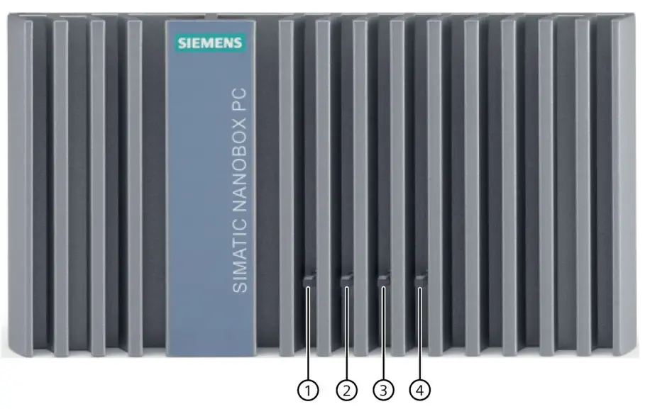 SIEMENS SIMATIC IPC Industrial Edge Device User Manual - LED Status