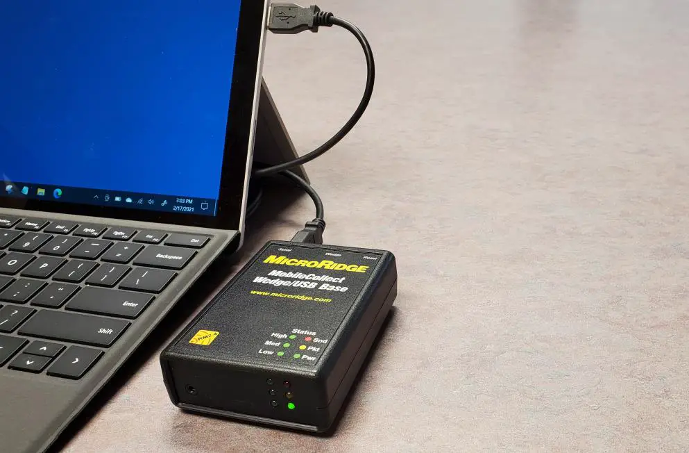 MICRORIDGE RS 232 Mobile Collect Wireless Base Receivers - Connected Image 1