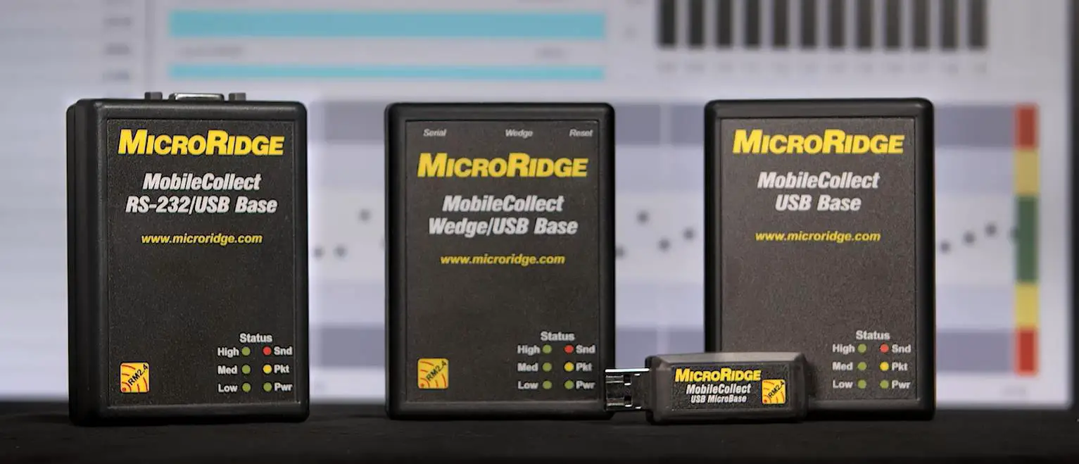 MICRORIDGE RS 232 Mobile Collect Wireless Base Receivers - Cover