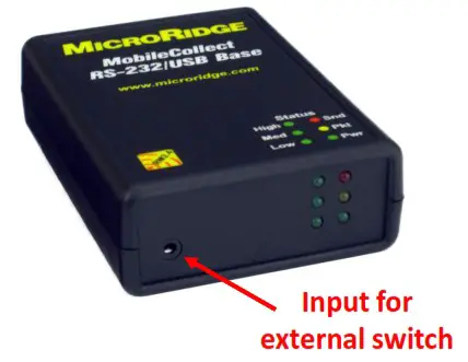 MICRORIDGE RS 232 Mobile Collect Wireless Base Receivers - RS 232 USB Base 1