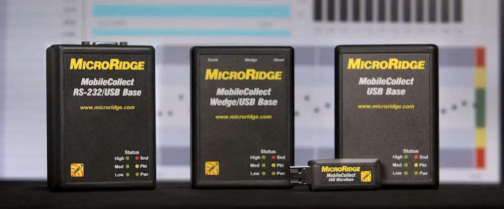 MICRORIDGE RS 232 Mobile Collect Wireless Base Receivers - Receiver