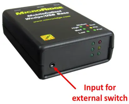 MICRORIDGE RS 232 Mobile Collect Wireless Base Receivers - Wedge USB Base 1