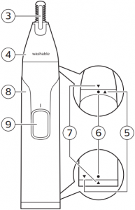 PHILIPS Nose trimmer A-1