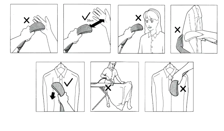 CHAMPION CHHS210 Handheld Steamer-Fig1