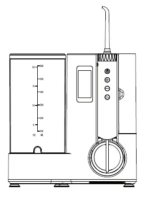 Nicefeel FC3680 Series Oral Irrigator FIG 8